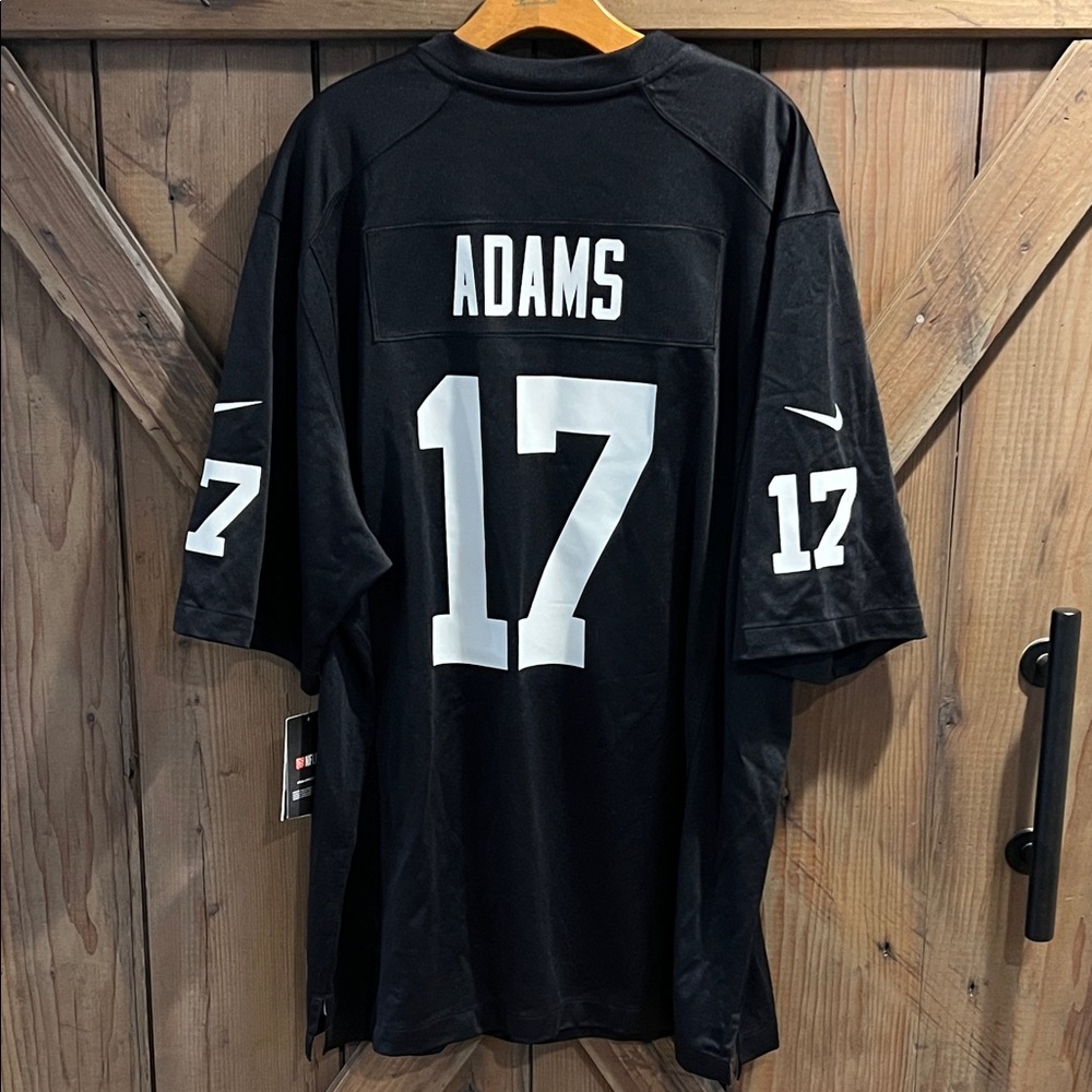 Davante Adams #17 On Field Nike 2021 Jersey Las Vegas Raiders Men’s Size 2XL - Picture 6 of 6